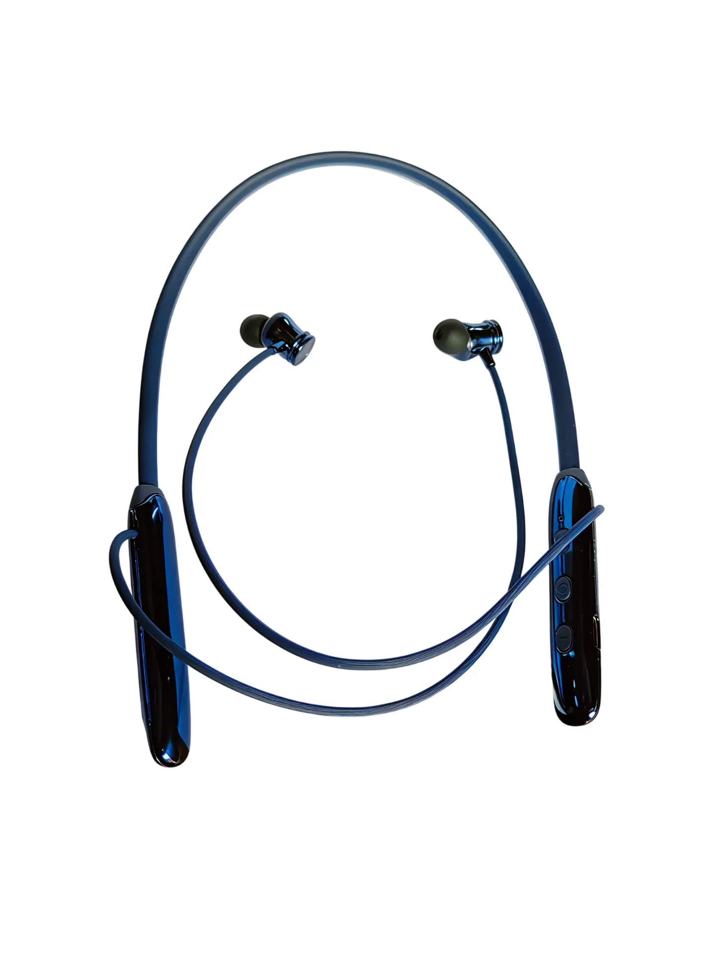 TZOP | TZ-BB06 Wireless Neckband With Deep Bass| Touch Control | Long Battery Life| & HD Mic & Music | Dark Blue