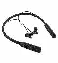 TZOP | TZ-BB07 Wireless Neckband With Deep Bass| High Quality Sound | Long Battery Life| & HD Mic & Music | Black